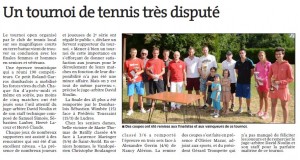 Tournoi de tennis open